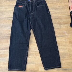 Empyre Men's Relaxed Black Jeans